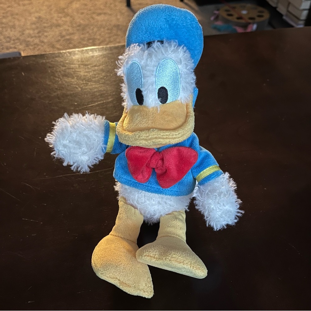 Disney parks authentic original donald duck blue sailor suit Plush